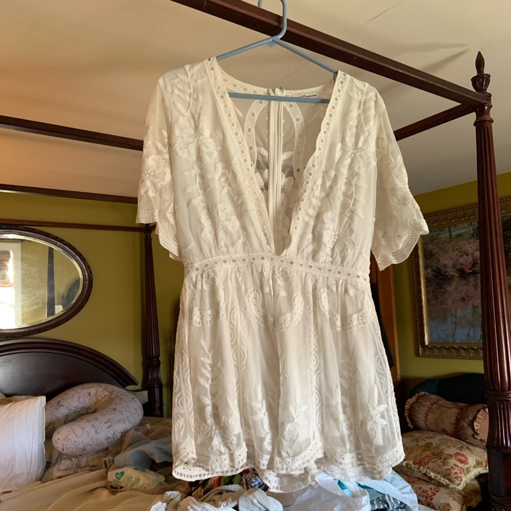 Lace romper